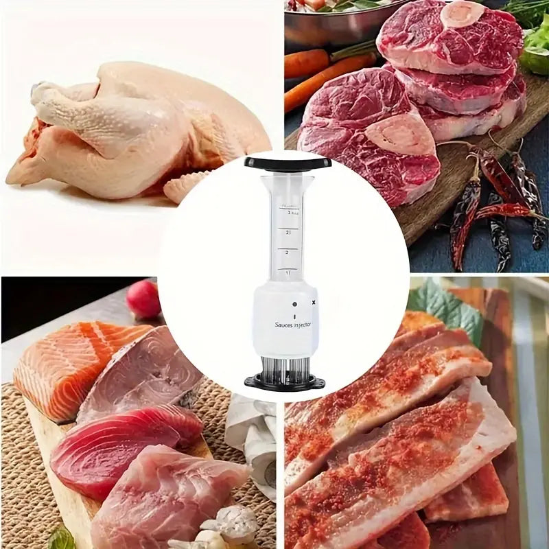 BBQ Flavor Injector & Meat Tenderizer
