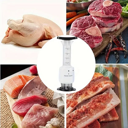 BBQ Flavor Injector & Meat Tenderizer