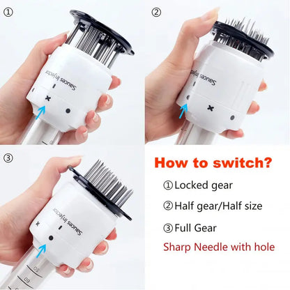 BBQ Flavor Injector & Meat Tenderizer