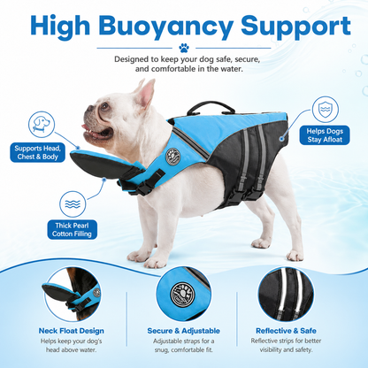 🐶 Keep Your Dog Safer in the Water — Rescue Life Jacket | 49% OFF 🌊