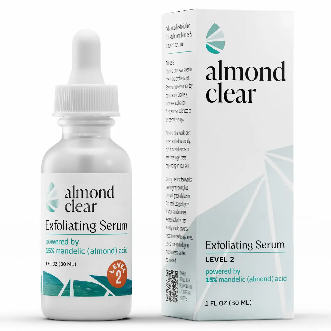 Almond Clear Level 2 Mandelic Acid Serum – Body Acne & Folliculitis Treatment