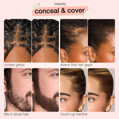 ✨ Instant Hairline Concealer – Fuller-Looking Roots in Seconds