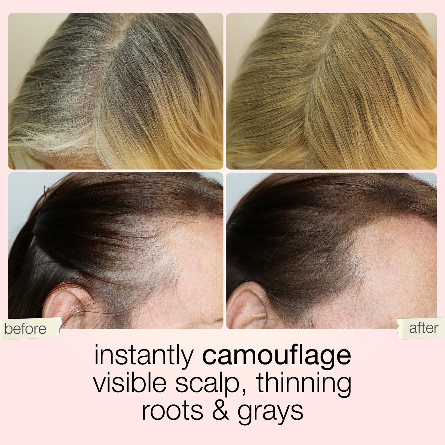 ✨ Instant Hairline Concealer – Fuller-Looking Roots in Seconds