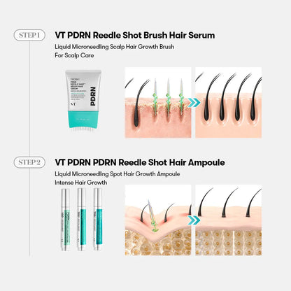 🪮Root-Boosting Scalp Brush Serum – Fuller-Looking Hair & Daily Care