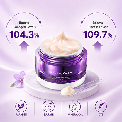 ✨ 3D Lifting Night Cream | Firm, Lift & Smooth Skin While You Sleep 🌙
