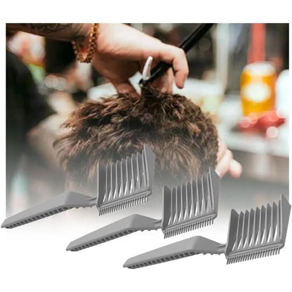3PCS Men's Barber Fade Combs – Precision Haircutting Tools for Professional Barbers & Home Use