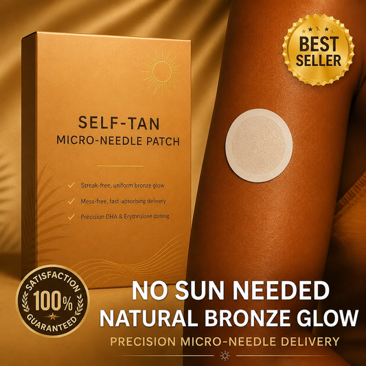 🥇 ☀️ Get a Natural Sun-Kissed Glow – Transdermal Tanning Patch | Up to 75% OFF ✨