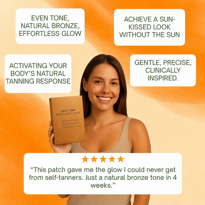 🥇 ☀️ Get a Natural Sun-Kissed Glow – Transdermal Tanning Patch | Up to 75% OFF ✨
