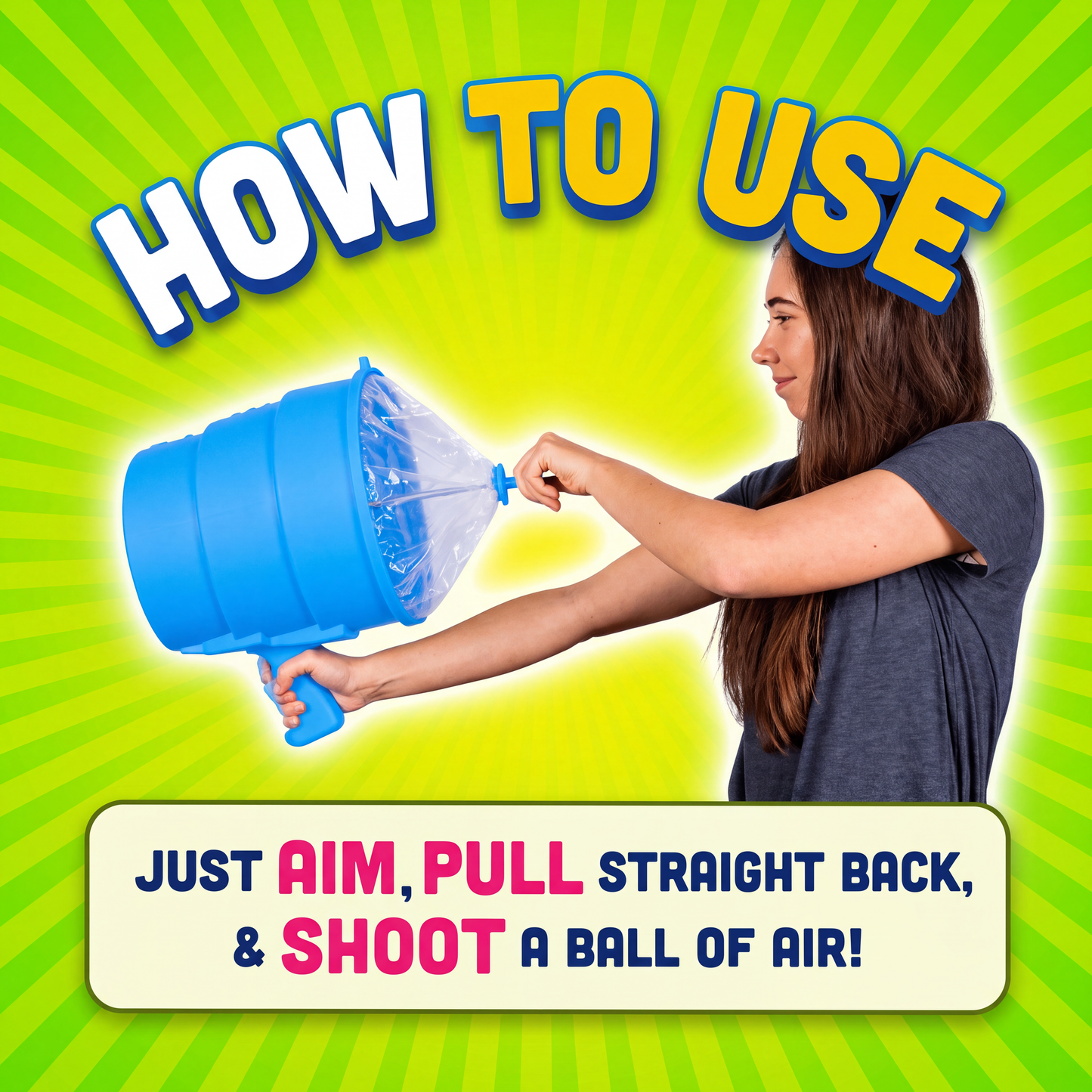 🔥 Hot-Selling Fart Cannon – Invisible Air Blast Prank Toy 💨🤣