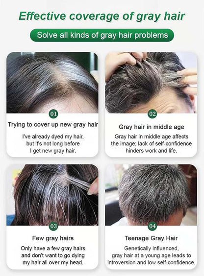 ✨Fruit Hair Dye Cream, Covers Gray & Nourishes