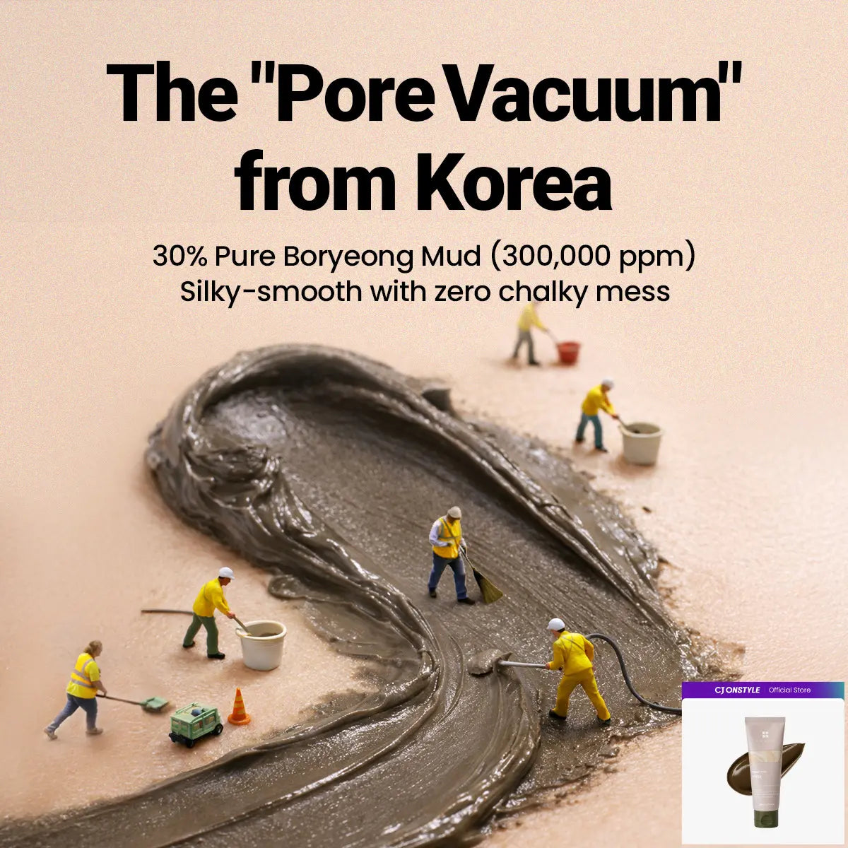 ✨ Blackhead Mud Mask & Cleanser Set – Pore-Cleansing Glass Skin Duo