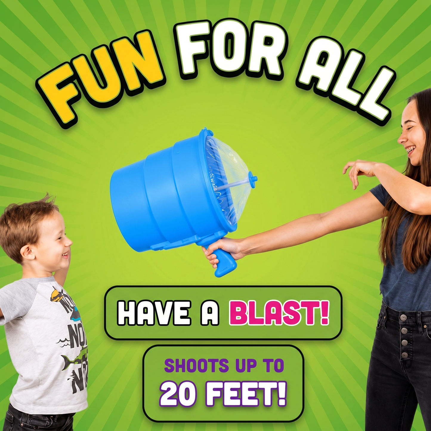 🔥 Hot-Selling Fart Cannon – Invisible Air Blast Prank Toy 💨🤣