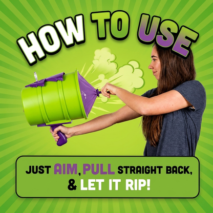🔥 Hot-Selling Fart Cannon – Invisible Air Blast Prank Toy 💨🤣