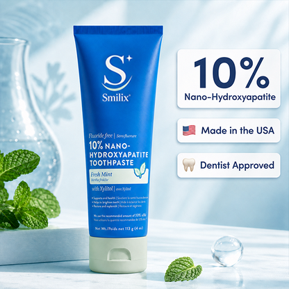 Strengthen Enamel, Reduce Sensitivity & Enjoy Long-Lasting Fresh Breath — Without Fluoride.