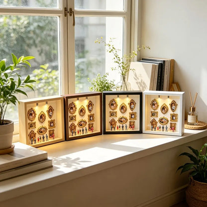 DIY Mini Museum Silhouette Box – Personalized Shadow Frame Display Case