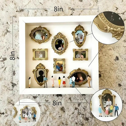 DIY Mini Museum Silhouette Box – Personalized Shadow Frame Display Case