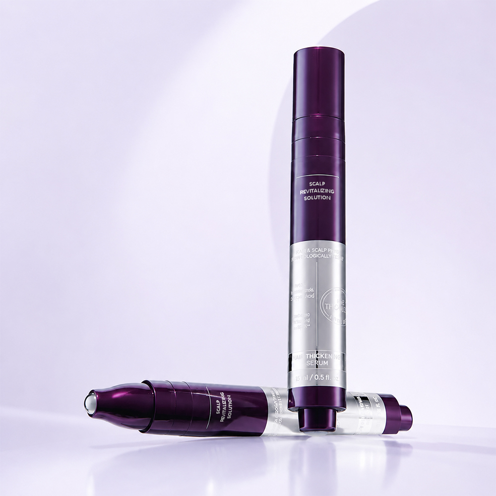 Roll & Grow! ✨ Hair Thickening Roll-On Serum for Scalp Revitalization