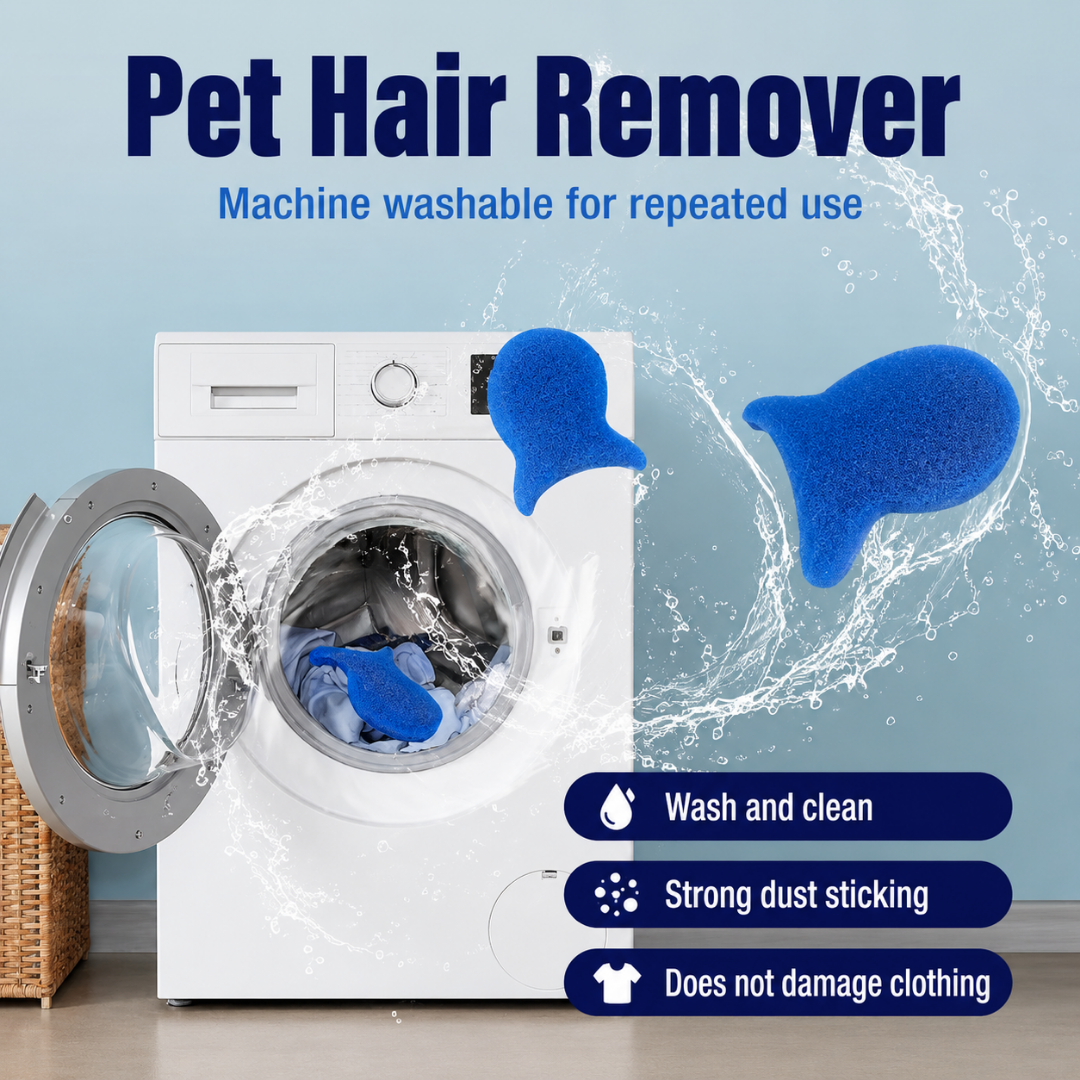 Indigopetco Laundry Pet Hair Removal Fish - 5 Pack