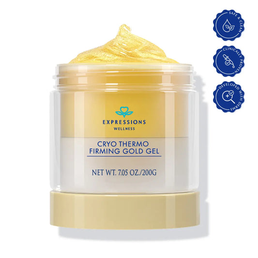 Gel Reafirmante Crio Termo Oro – Tratamiento de 15 Días para Esculpir y Reafirmar la Celulitis