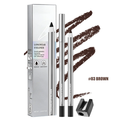Longwear Eyeliner – Waterproof, Smudge-Proof, 24-Hour Stay