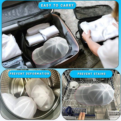 Hat Washer Cage – Heavy-Duty Cap Protector for Washing Machine & Dishwasher