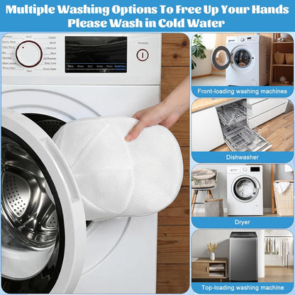 Hat Washer Cage – Heavy-Duty Cap Protector for Washing Machine & Dishwasher