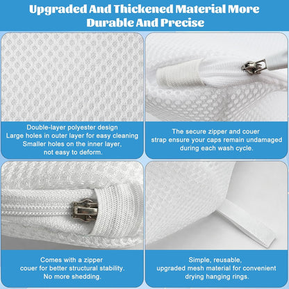 Hat Washer Cage – Heavy-Duty Cap Protector for Washing Machine & Dishwasher