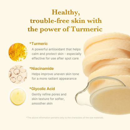 Kojic Acid & Turmeric Brightening Toner Pads – 70 Count