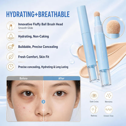 Dual-effect Concealer & Foundation Eye Concealer