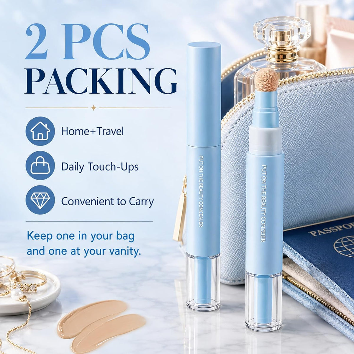 Dual-effect Concealer & Foundation Eye Concealer