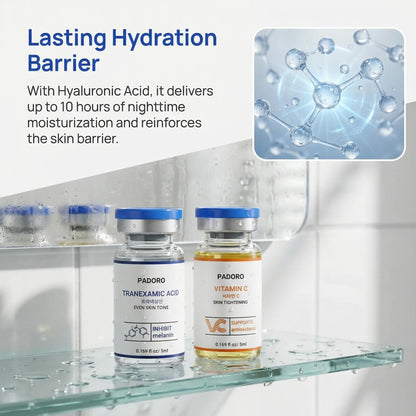 PADORO Tranexamic Acid + Vitamin C Serum Kit - 6 Vials