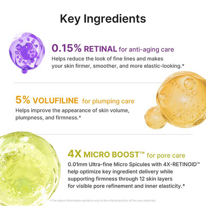✨ Retinal Volume Booster | Smooth Fine Lines, Firm Skin & Restore a Plumper-Looking Glow