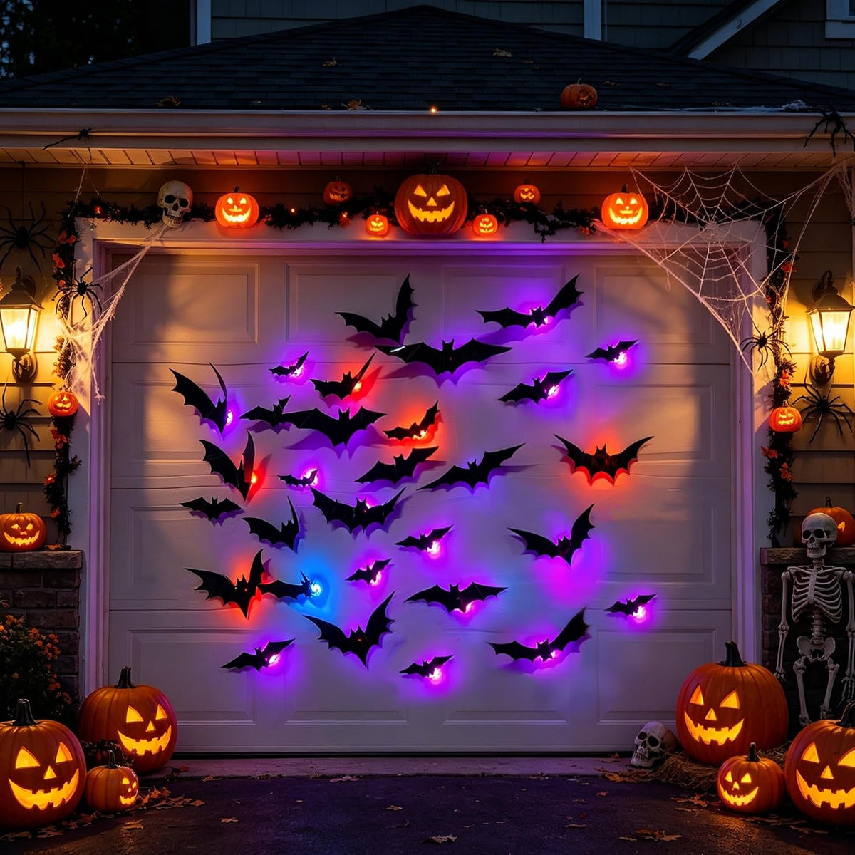 🔥Halloween 3D Lighted LED Flashing Bats