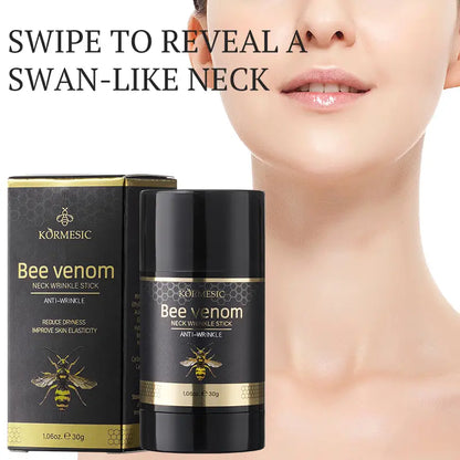KORMESIC Bee Venom Neck Wrinkle Stick – Anti-Wrinkle Firming Stick