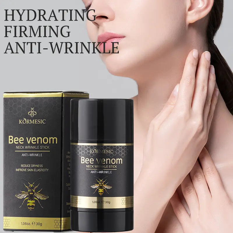 KORMESIC Bee Venom Neck Wrinkle Stick – Anti-Wrinkle Firming Stick