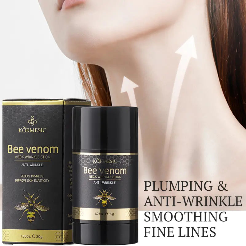 KORMESIC Bee Venom Neck Wrinkle Stick – Anti-Wrinkle Firming Stick
