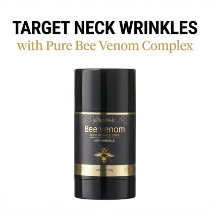 KORMESIC Bee Venom Neck Wrinkle Stick – Anti-Wrinkle Firming Stick