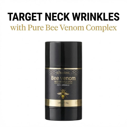 KORMESIC Bee Venom Neck Wrinkle Stick – Anti-Wrinkle Firming Stick