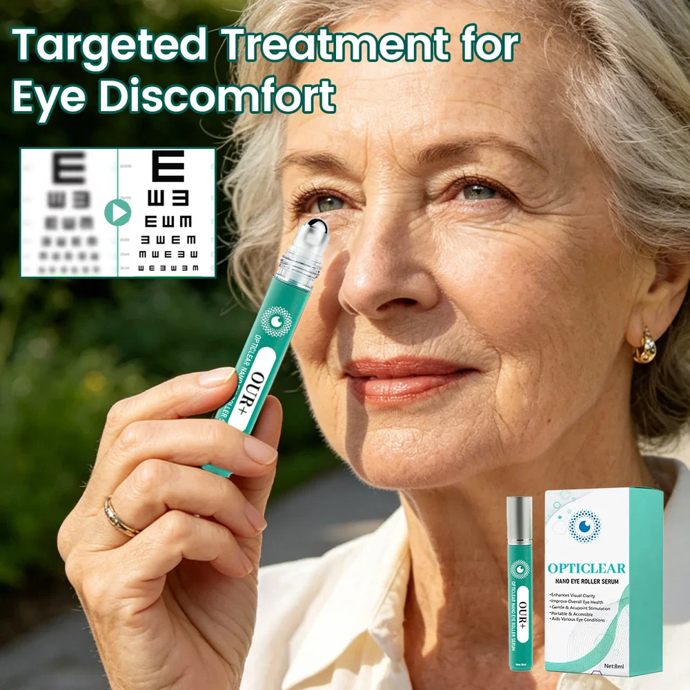 ✨ Cooling Nano Eye Roller Serum | Brighten, Smooth & Refresh Tired-Looking Eyes
