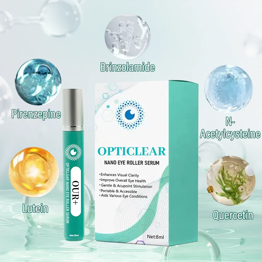 ✨ Cooling Nano Eye Roller Serum | Brighten, Smooth & Refresh Tired-Looking Eyes