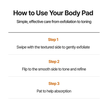 celimax TXA Body Clarifying Pad – Brightening & Gentle Exfoliation