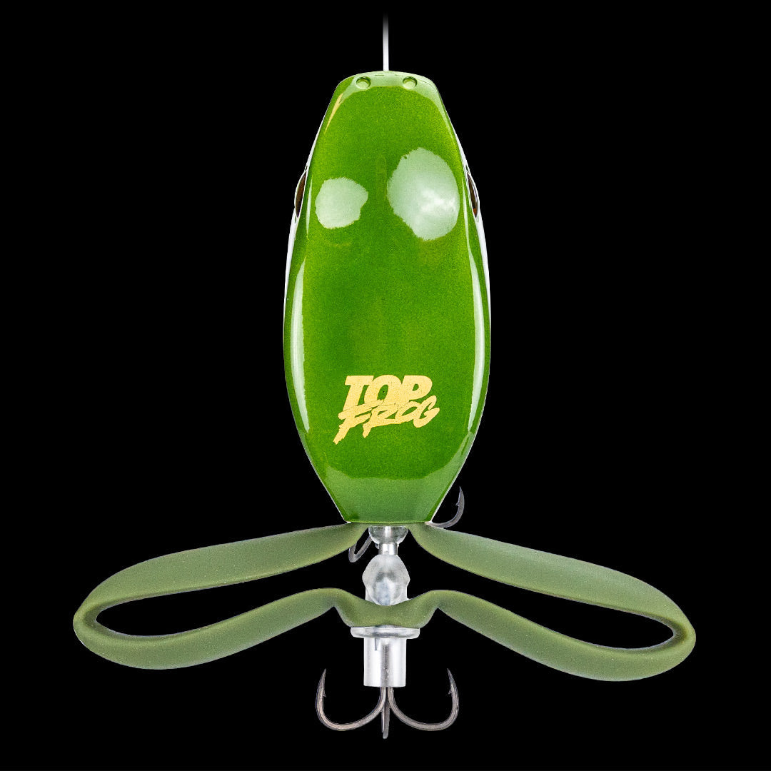 Green Back Topwater Frog Fishing Lure