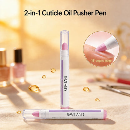 2-in-1 Cuticle Remover & Oil Pen Set