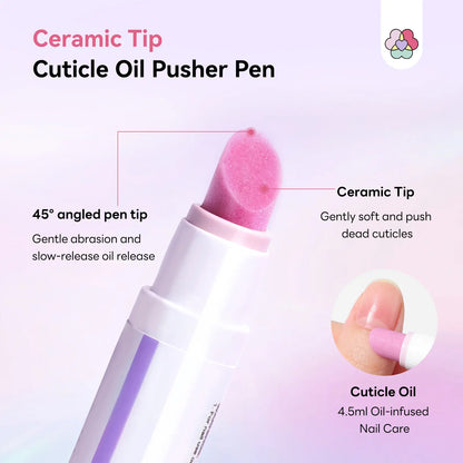 2-in-1 Cuticle Remover & Oil Pen Set