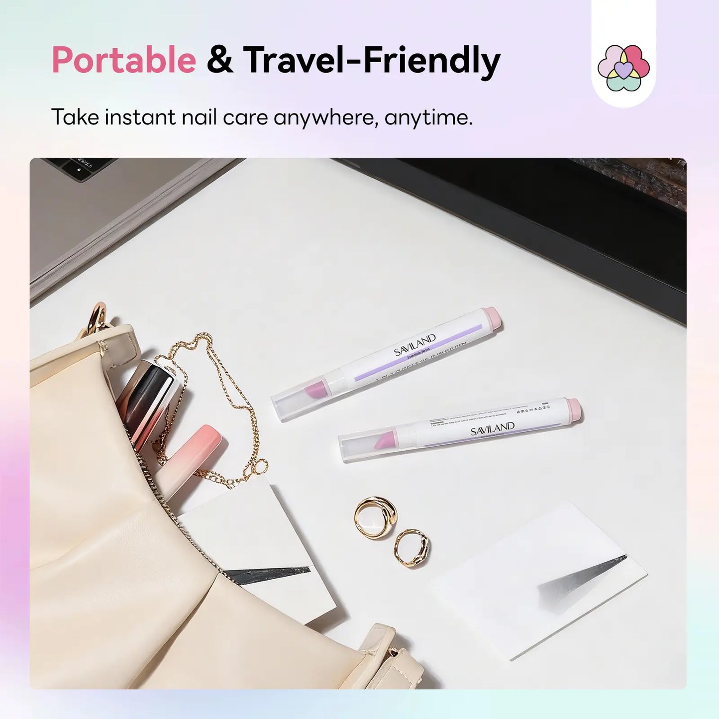 2-in-1 Cuticle Remover & Oil Pen Set