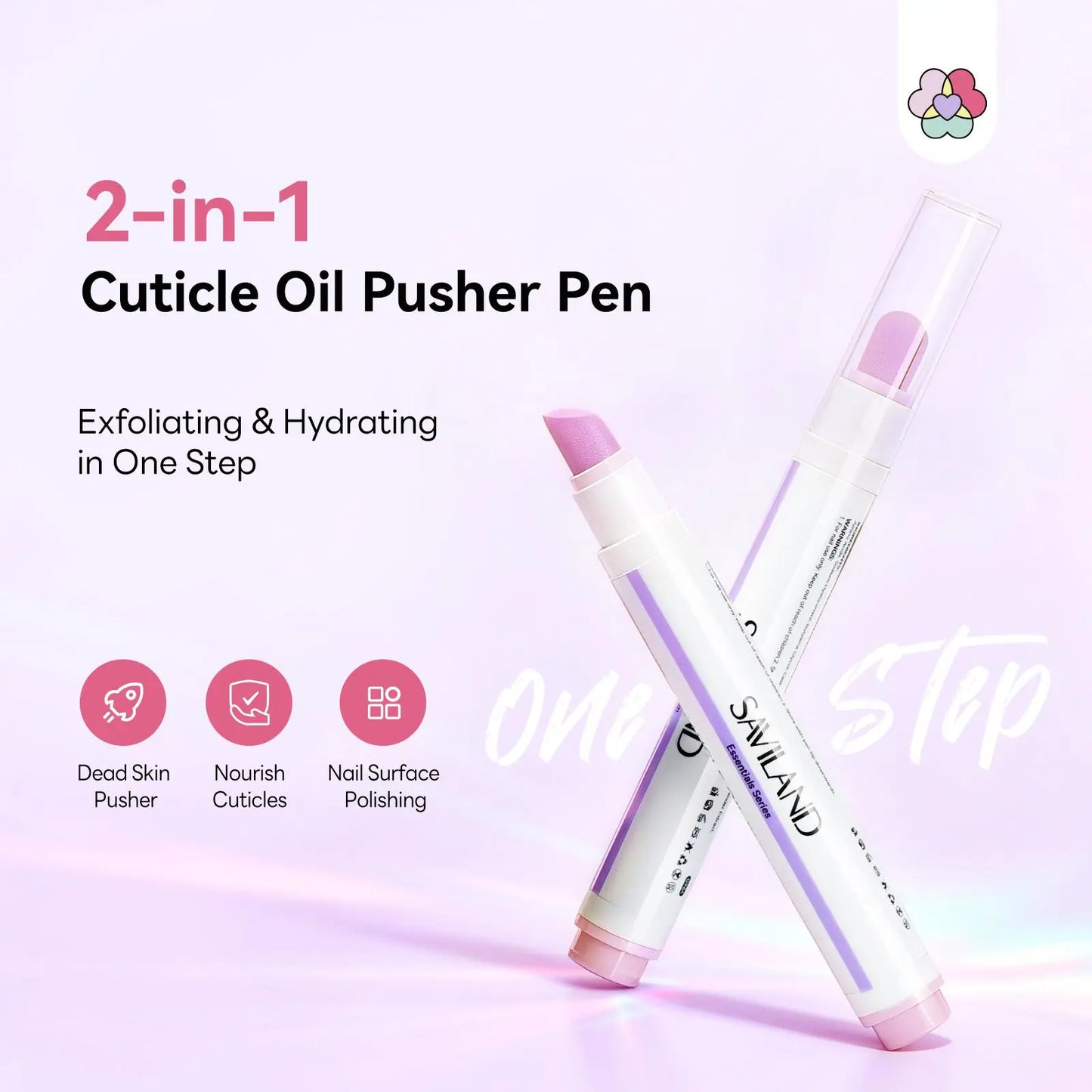 2-in-1 Cuticle Remover & Oil Pen Set