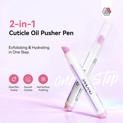 2-in-1 Cuticle Remover & Oil Pen Set