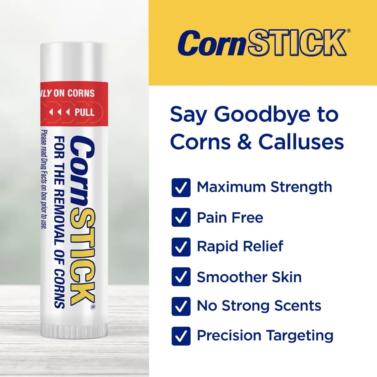 CornStick Maximum Strength Corn and Callus Remover