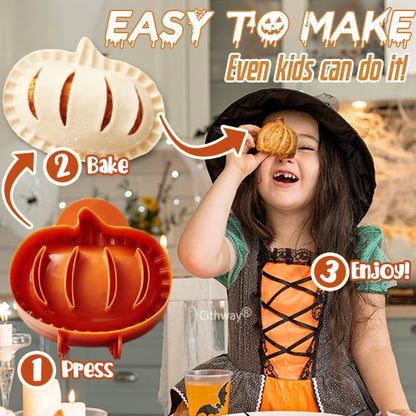 Cithway Halloween One-Press Hand Pie Maker – 3 Style Selections