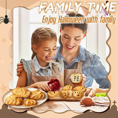 Cithway Halloween One-Press Hand Pie Maker – 3 Style Selections